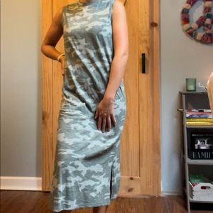 Camouflage Maxi Dress